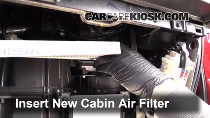 Cabin Air Filter Check 2009 Nissan Armada SE 5.6L V8 FlexFuel